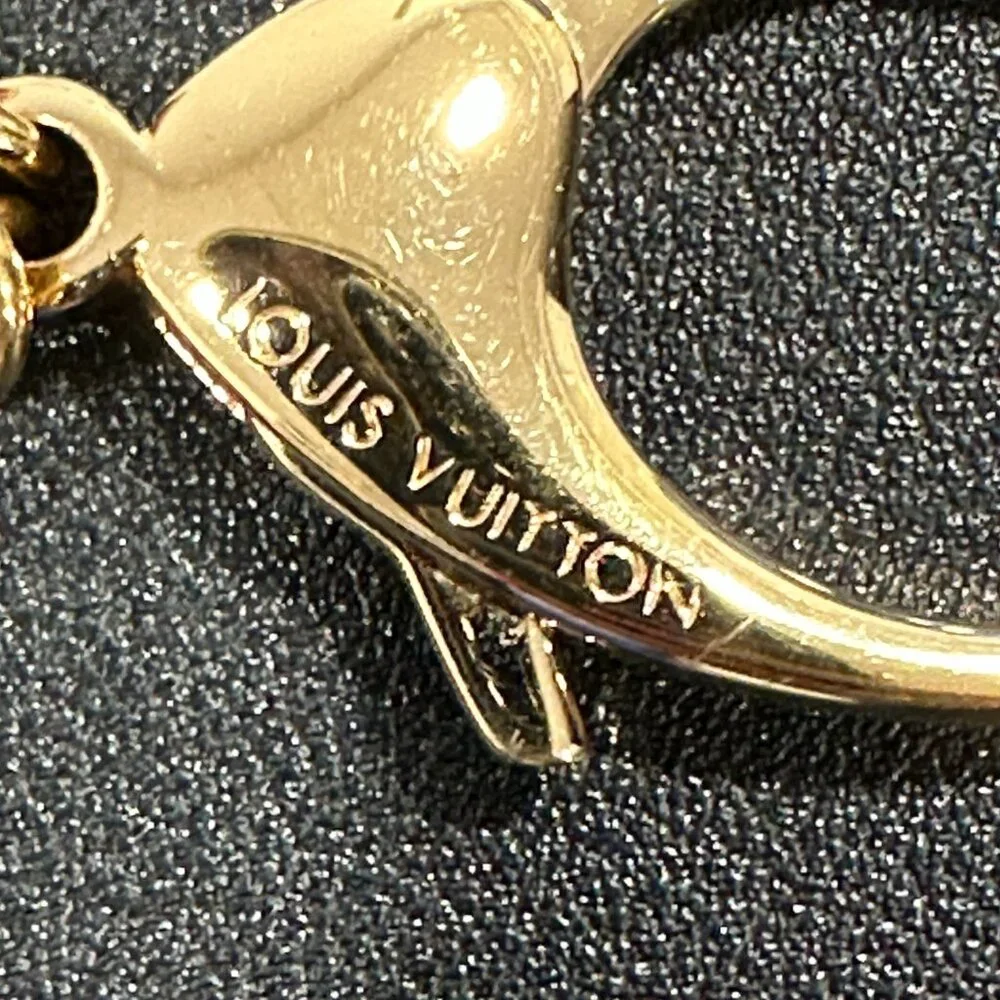 Louis Vuitton Fleur Ball Bag Charm/Key Chain Pink Gold (JB1235)